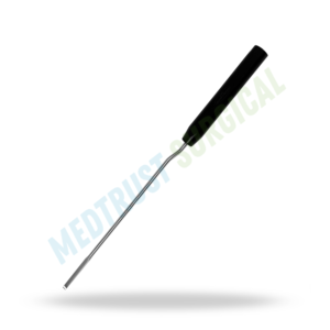 Osteotome à baïonnette latérale 18,5 pouces, instrument de chirurgie neuro-spineuse pour ostéotomie et coupe osseuse de la colonne vertébrale - Product Image 3