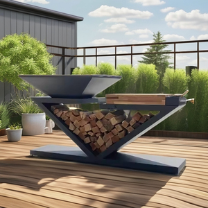 <span class=keywords><strong>Barbecue</strong></span> en acier noir moderne personnalisable à vendre Grand <span class=keywords><strong>barbecue</strong></span> avec <span class=keywords><strong>accessoires</strong></span> pour la cuisine en plein air - Product Image 1