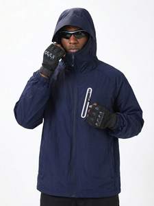 Conjunto de Chaqueta y Pantalón Deportivo de Lujo, Impermeable, 100% Nailon, Cortavientos, Softshell, Talla Grande, Personalizable para Hombre - Product Image 4