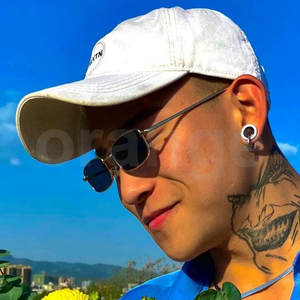 Square Metal UV400 Sunglasses Full Rim % UV Protection Trendy Fashion Unisex <b>Eyewear</b> - Product Image 5
