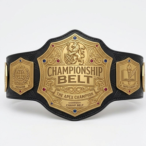 Ceinture de champion premium personnalisée OEM ODM, prix d'usine, finition de haute qualité, design durable pour les événements sportifs - Product Image 1