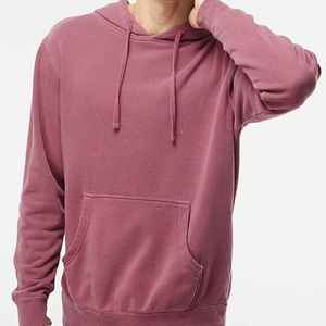 Sweat à capuche d'hiver pour homme, 100% coton molletonné avec poche, séchage rapide et respirant, design décontracté en plusieurs couleurs - Product Image 2