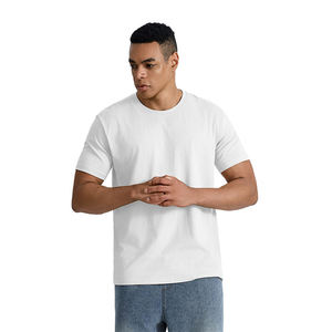 T-shirt décontracté en coton pour homme, doux, confortable, léger, à manches courtes, vêtements de mode modernes pour tous les jours, vente en gros, vêtements en vrac - Product Image 5