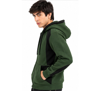 Sweat-shirts à fermeture éclair pour hommes en marque blanche OEM ODM 450 GSM 100% Coton, Vêtements d'hiver en coton à tissu épais pour un style urbain décontracté - Product Image 3