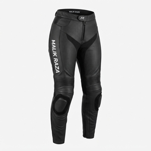 กางเกงหนังวัวแท้แบบมีรูระบายอากาศสำหรับขี่มอเตอร์ไซค์ ตัดเย็บตามขนาด - Product Image 6