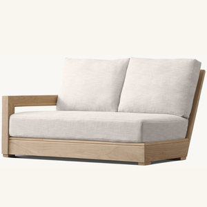 Sofá doble en oferta para interiores, como la sala de estar, estilo moderno y sencillo con espuma suave y cómoda. - Product Image 3