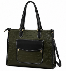 Bolso Tote de Cuero Vegano para Mujer, Bolso de Hombro Elegante, Bolso de Mano Premium para Oficina, Ecológico, de Moda, para Playa, Verano, Venta al por Mayor - Product Image 2