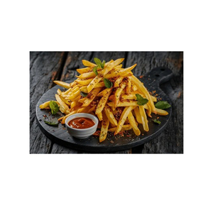 Frites surgelées fraîchement coupées, emballées de manière sécurisée pour l'exportation et le stockage en gros. - Product Image 2