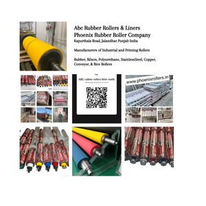 Rodillo de Goma Phoenix Abc para Máquina de Impresión Offset, Flexográfica, Rotograbado y de Lámina, Alta Precisión, Fabricante Industrial - Product Image 3