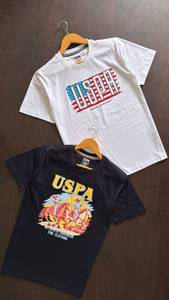 T-shirt Homme Col Rond en Gros avec Impression Pigmentaire Sans PVC et Impression Haute Densité 100% Coton Jersey Simple - Product Image 3