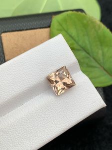 Topaze dorée naturelle, taille Asscher, facettée, pierre précieuse en vrac, qualité excellente, rare, certifiée par un tiers, pour la fabrication de bijoux fins - Product Image 3