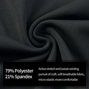 Conjunto Deportivo Holgado de 2 Piezas para Hombre, Chaqueta con Cierre de 1/4 y Pantalones Deportivos de Secado Rápido - Product Image 4