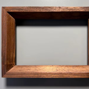 กรอบรูปไม้เนื้อแข็งทำมือสไตล์โมเดิร์นจากอินเดีย ขนาดสั่งทำได้ รูปทรงสี่เหลี่ยมผืนผ้า แนวตั้งเรียบง่าย - Product Image 4