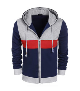 Sudadera con Capucha para Hombre, de Moda, Invierno, Casual, Lana, Nailon, Forro Polar, Cierre de Cremallera, Impermeable, Deportiva, Hecha en Pakistán - Product Image 5