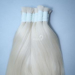 Extensiones de cabello vietnamita eslavo crudo 100% de alta calidad, el mejor cabello Remy ondulado Natural a granel de un proveedor de confianza - Product Image 6