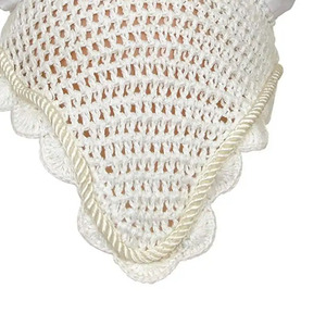Custom Logo Horse Ear Bonnets Horse <b>Fly</b> Veils Beautiful Design Equestrian Ear <b>Nets</b> Horse Equipment Wholesale Price - Product Image 3