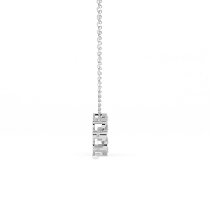 Pendentif Aarinya pour femme en or 9 carats plaqué or, diamant de laboratoire taille brillant, pierre centrale pavée, certifié IGI, classique pour fiançailles - Product Image 6