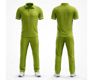 Full Sleeve <b>Cricket</b> Uniform with Custom Team Branding | Men Women Youth <b>Cricket</b> Wears Polo Shirt and Trouser Full Team - Product Image 6
