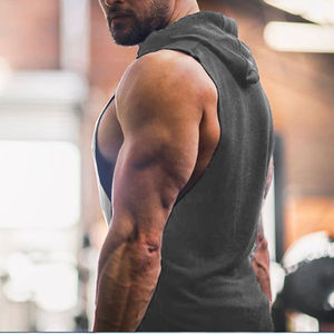 เสื้อฮู้ดดี้ดีไซน์โดดเด่น คุณภาพดี เนื้อผ้าระบายอากาศได้ดี สำหรับผู้ชาย ผ้าฝ้าย 100% ลุคสบายๆ มีสไตล์ เหมาะสำหรับออกกำลังกาย พร้อมบริการปรับแต่ง - Product Image 4