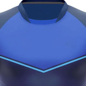 High Performance Breathable Anti-Bacterial Moisture Wicking Customized Color Logo Sublimation Printed Men's Plus Size <b>Rugby</b> - Product Image 4