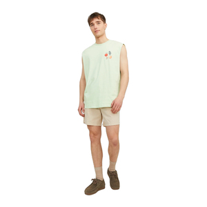 Débardeur de sport pour homme 100 % coton, sans manches, uni, pour impression numérique, séchage rapide et respirant – Vente en gros - Product Image 2
