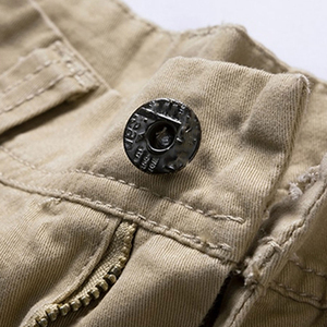 Streetwear Men's <b>Cargo</b> Shorts 100% Cotton Waterproof Breathable Multi Pockets Loose Fit Summer Casual High Street Style - Product Image 4