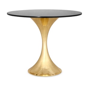 Handcrafted Metal Coffee <b>Table</b> With <b>Glass</b> Top Premium Decorative Furniture For Stylish Apartment Living Room Spaces - Product Image 5