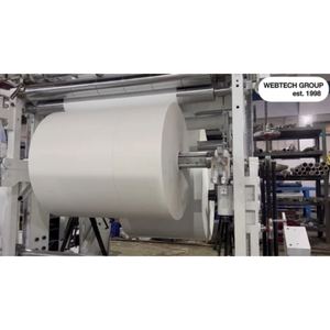 Machine à rembobiner le papier Simplex, largeur 1000 mm, rembobineuse automatique de rouleaux de papier pour rouleaux jumbo - Product Image 4