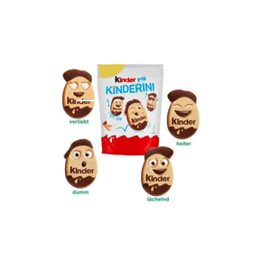 Kinderr Kinderini contient des émulsifiants, la lécithine de soja et le phosphatide d'ammonium pour une texture de biscuit lisse et constante. - Product Image 5