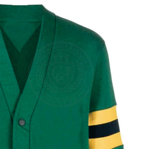 Fraternity Sorority Alpha Knitted <b>Cardigan</b> V Neck Cotton <b>Fleece</b> Greek Embroidery Long Sleeve <b>Women's</b> Sweater Collage Varsity - Product Image 6