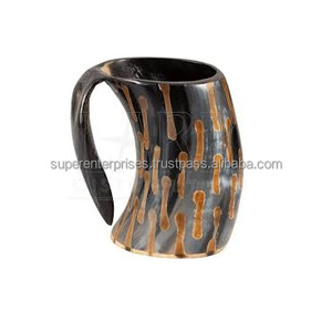 Tasse à plusieurs cornes pour boire de la bière, décor d'intérieur, matériau Unique, tasse à boire - Product Image 2