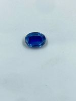 Pierre précieuse de cyanite bleue royale naturelle de haute qualité, taille ovale, 2,86 carats, pour la fabrication de bijoux