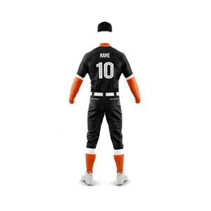 Uniforme de Béisbol de la Mejor Calidad para Hombre y Mujer, Impreso, Transpirable, de Secado Rápido, 100% Poliéster, Personalizable con Nombre de Equipo - Product Image 3