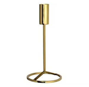 Support à bougie en métal exclusif pour la décoration de la maison, élégant porte-bougie, centre de table décoratif, décoration intérieure - Product Image 1