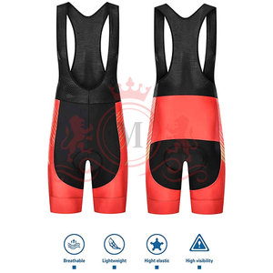 Ensemble maillot et short de cyclisme pour homme, orange avec accents noirs, respirant, polyester, design sans couture, pour adultes - Product Image 5