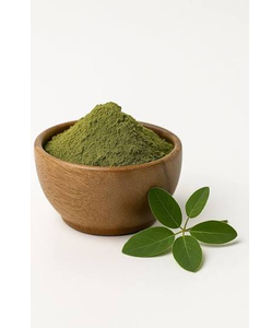 Poudre d'extrait pur de feuilles de séné, extrait végétal naturel en poudre fine pour le bien-être digestif et les applications nutritionnelles à base de plantes - Product Image 1