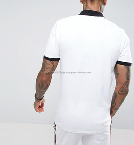 เสื้อยืดผู้ชายผ้าฝ้าย 100% ขายดี พิมพ์ลายโลโก้ตามสั่ง ระบายอากาศได้ดี ลายเรียบ สำหรับเสื้อสโมสร - Product Image 3