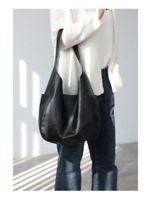 Sac hobo en cuir à bandoulière unique, personnalisable, de haute qualité, avec fermeture éclair, imperméable, service OEM pour usage quotidien