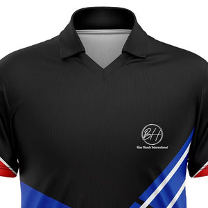Uniforme de cricket sur mesure de haute qualité, design personnalisé, 100% polyester, séchage rapide, respirant, durable, unisexe, en vente en ligne BLUEHANDS - Product Image 4