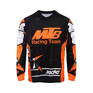 Combinaison de course pour moto, ensemble motocross coupe-vent, maillot et pantalon MX, grandes tailles, vêtements de course pour motos tout-terrain et motocross. - Product Image 2