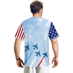 Camisetas de béisbol con tejido aerodinámico de poliéster para reducir la resistencia al movimiento, paneles atléticos dinámicos diseñados para la posición. - Product Image 4