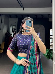 Traditional Party Wear Lehenga Choli with Heavy Flair & Sparkle Work - Product Image 3