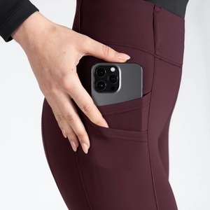 High Quality 4-way Stretch Horse Riding Breeches <b>Leggings</b> Tights <b>Equestrian</b> Wear Pants on Technical Fabric with Soft Feel - Product Image 5