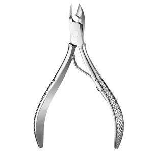 Coupe-ongles en acier inoxydable, ouverture de mâchoire large de 10.2cm, lame incurvée, pointe arrondie, durable pour les ongles des doigts, usage adulte - Product Image 1