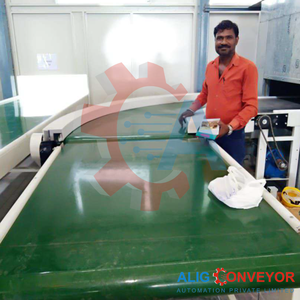 สายพานลำเลียง ALIG แบบโค้ง 90 องศา วัสดุ PVC/ยาง ทนทาน ปรับความเร็วได้ 440V พร้อมรับประกัน 1 ปี จากผู้ผลิต - Product Image 2