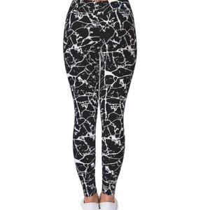 Leggings Marbrés Imprimés Ultra Doux Extensibles Confortables Taille Haute pour Fitness, Gym, Entraînement et Yoga – Vêtements de Sport Premium en Gros - Product Image 5