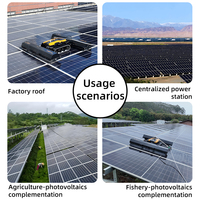 Kit de Robot de Limpieza de Paneles Solares LEOPARDDUST LD-X6 PRO con Cepillos para Limpieza Automática