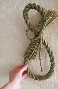 Décoration murale artisanale en paille Shimenawa, en fibres végétales, pour Noël, décoration de la maison, cadeau, prix d'usine, fournisseur Vietnam - Product Image 6