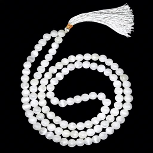 Collier Mala 108 Perles Illuminées Rondes avec Pompon, Bijou de Prière Religieux Unisexe pour Méditation et Yoga - Product Image 6