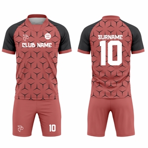 New Design Soccer Football Jersey Uniform Set Team Sportswear Breathable Fabric Custom Print Wholesale Kit OEM ODM Supplier - Product Image 6